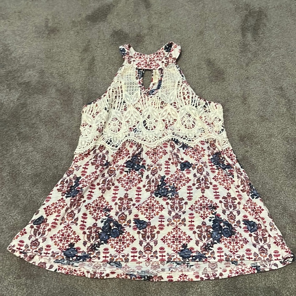 Small Halter Neck Woman’s Tank Top